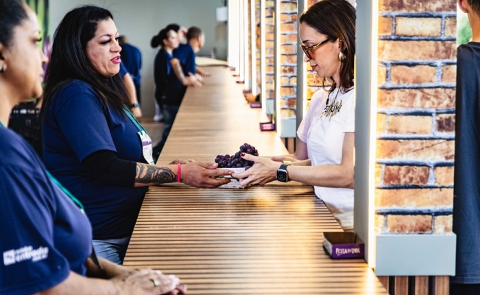 Equipes se preparam para receber visitantes na Festa da Uva 2026